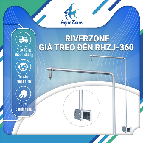 Giá treo đèn thả treo Riverzone SD xoay 360 độ hợp kim nhôm màu bạc, đen cứng cáp chắc chắn