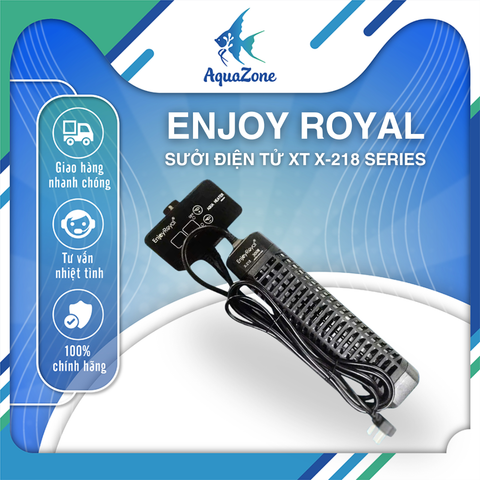 Sưởi bể cá Enjoy Royal XT X-218 Series - Sưởi điện tử có bảng điều khiển tiện lợi