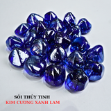 Sỏi trang trí chậu cây, bể cá, sỏi thủy tinh đa dạng kiểu dáng đặc biệt, bắt mắt, nhiều màu sắc