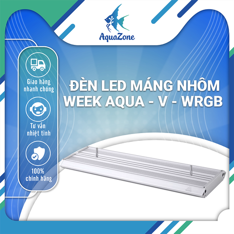 ĐÈN THỦY SINH MÁNG NHÔM WEEK AQUA - V (WRGB) I  V Series: 200-300-400-450-600-800-900-1200 (WRGB)