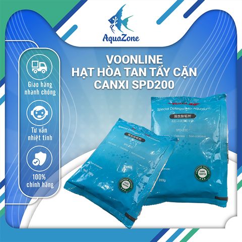 Hạt tẩy cặn canxi bể cá Voonline, tẩy sạch vết bẩn trên thiết bị, an toàn, làm sạch nhanh chóng, hiệu quả