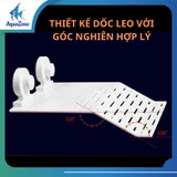Máng leo cho rùa, máng leo hỗ trợ rùa phơi nắng cho rùa bán cạn