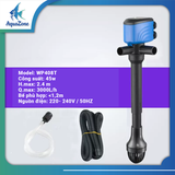 Bơm XinXiu đa chức năng 3 trong 1 (bơm, lọc, cấp oxy) sử dụng cho nước ngọt và nước mặn