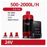 Máy bơm DC hút đáy bể cá Xuanke DX 20W-80W, 2000L-9000L