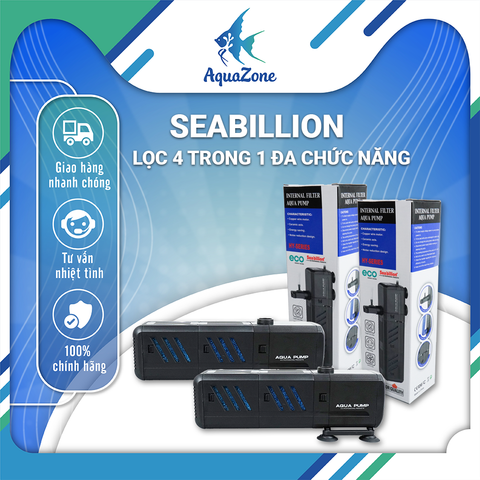 Lọc 4 trong 1 SEABILLION đa chức năng (lọc, bơm, tuần hoàn nước và cung cấp oxy)