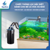 Lọc thùng bể cá MARINE sẵn vật liệu học (sứ lọc, bông lọc) với nhiều ngăn tiện lợi, yên tĩnh