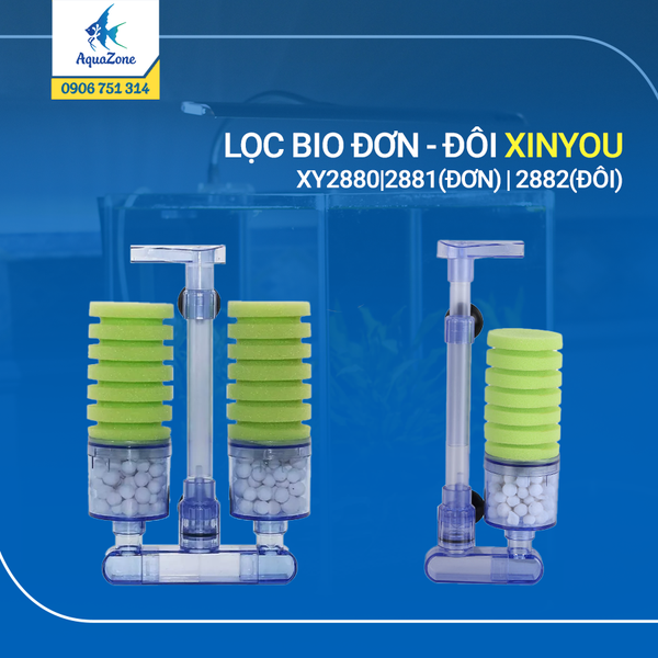 LỌC BIO ĐƠN - ĐÔI XINYOU XY2880|2881(đơn) | 2882(đôi)
