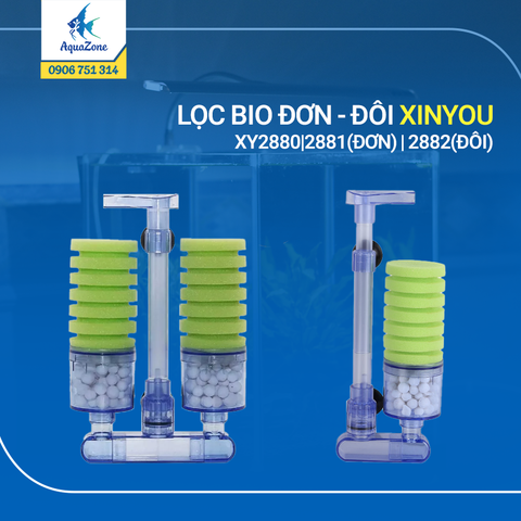 LỌC BIO ĐƠN - ĐÔI XINYOU XY2880|2881(đơn) | 2882(đôi)