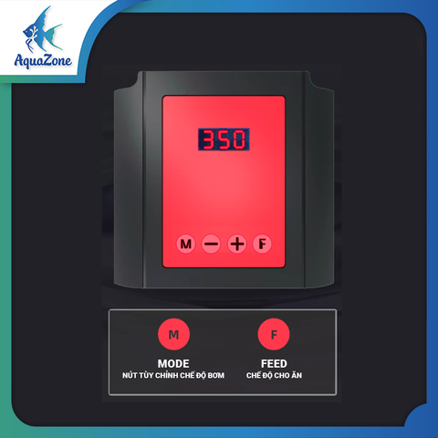 Bơm chìm bể cá Hidom WAP-8000 / WAP-20000, bơm có bảng điều khiển bên ngoài