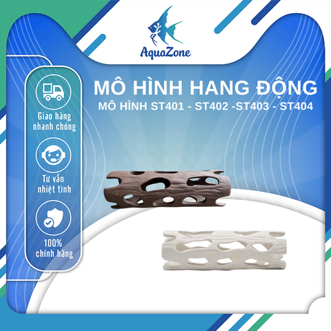 Mô hình hang động cho cá, tép ST401 ~ ST404
