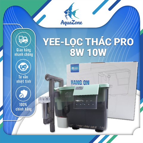 Lọc thác Yee pro 8w 10w kết hợp trồng cây hiệu năng mới lạ dành cho bể cá, thủy sinh