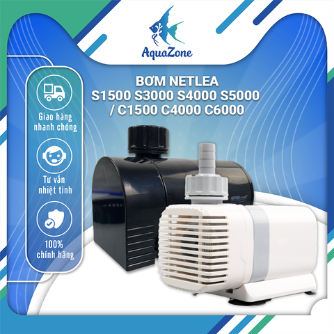 Máy bơm nước Netlea S1500 - S5500 / C1500 - S6000 Cao Cấp, Lực Nước Siêu Mạnh