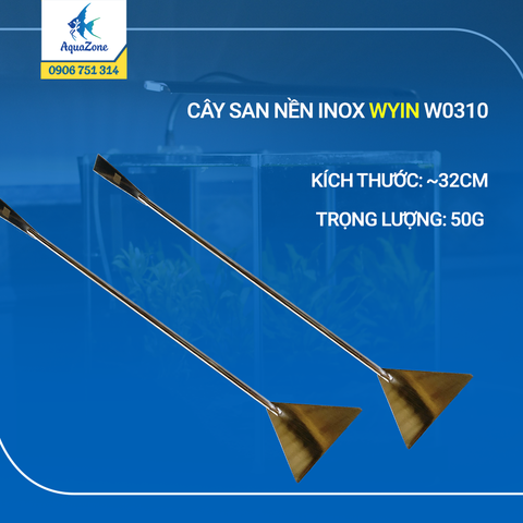 Cây san nền inox Wyin 0310