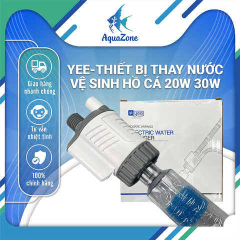 Thiết bị thay nước bể cá Yee nhanh chóng tiện lợi 20w 30w, sử dụng máy hút công suất lớn, thao tác đơn giản