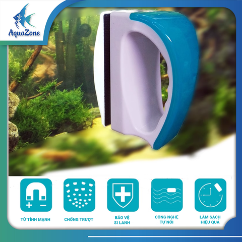 Nam châm chà hồ Kintons SuperMX Series - Nam châm hít vệ sinh bể có tay cầm