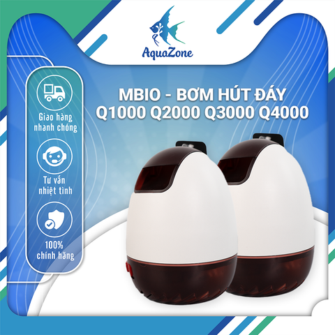 Bơm hút đáy bể cá 360 độ MBIO Q series công suất lớn, bơm hút đáy, hút sạch cặn bẩn trong hồ cá