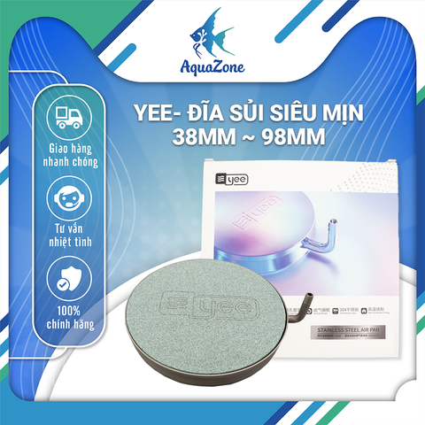 Đĩa sủi oxy bể cá siêu mịn Yee , hạt sủi liti có sẵn phụ kiện đi kèm