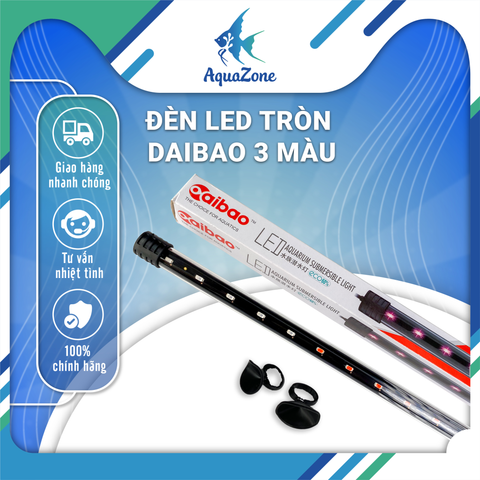 Đèn led bể cá DAIBAO T4  3 màu | Đèn led làm tăng màu sắc, hỗ trợ lên màu cho cá