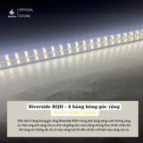 Đèn led 4 hàng bóng góc rộng Riverzone RQH thế hệ mới đỏ cá không đỏ nước dành cho cá rồng, két, koi, cá chép sư tử