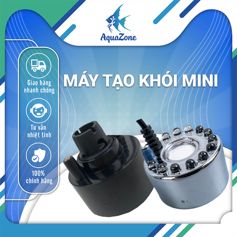 Máy Tạo Khói Hồ Cá Mini Kết Hợp Đèn Led Đổi Màu Tự Động
