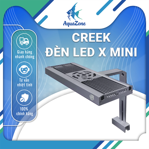 Đèn LED X MINI chỉnh màu RGB tạo môi trường phù hợp cho bể cá