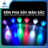 Đèn led chiếu điểm mini cho bể cá Voonline có nhiều chế độ màu sắc gắn chìm dưới nước