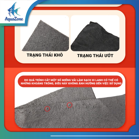 Khăn lau kính, lau bể cá Voonline