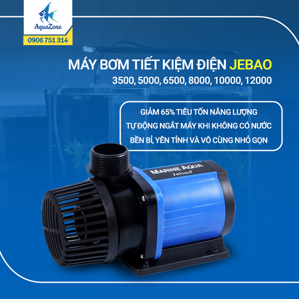 Máy bơm Jebao AC 3500 - 12000 hiệu suất cao, tiết kiệm điện