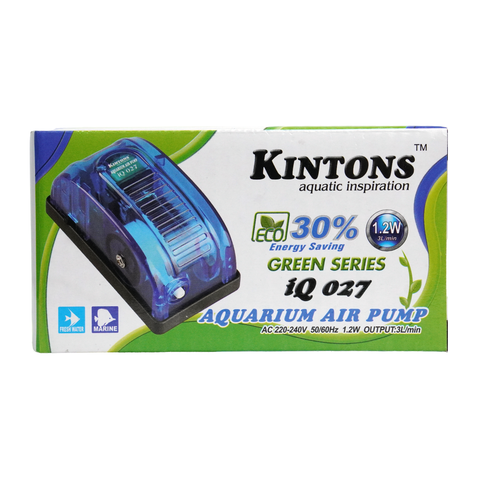 Máy sủi oxy Kintons IQ Series cho bể cá, máy sủi oxy siêu êm