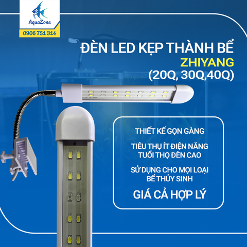 Đèn Led thủy sinh ZY - Đèn 20Q, 30Q, 40Q