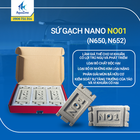 Sứ gạch Nano 3D NO1 N650 N652