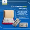 Sứ gạch Nano 3D NO1 N650 N652 tăng khả năng thấm hút nước, khử mùi hồ cá