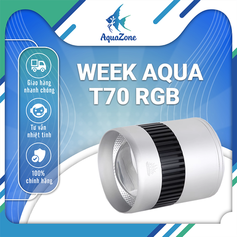 ĐÈN THUỶ SINH DẠNG LON WEEK AQUA T70SE (Hệ thống điều khiển mới, độc đáo, nhiều tính năng)