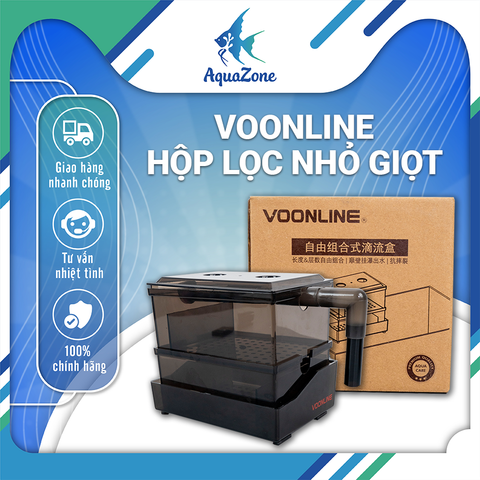Hộp lọc dàn mưa Voonline cho bể cá 2 tầng 2 khay