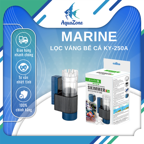 Lọc váng Marine KY-250A, lọc váng cho bể cá, bể thủy sinh