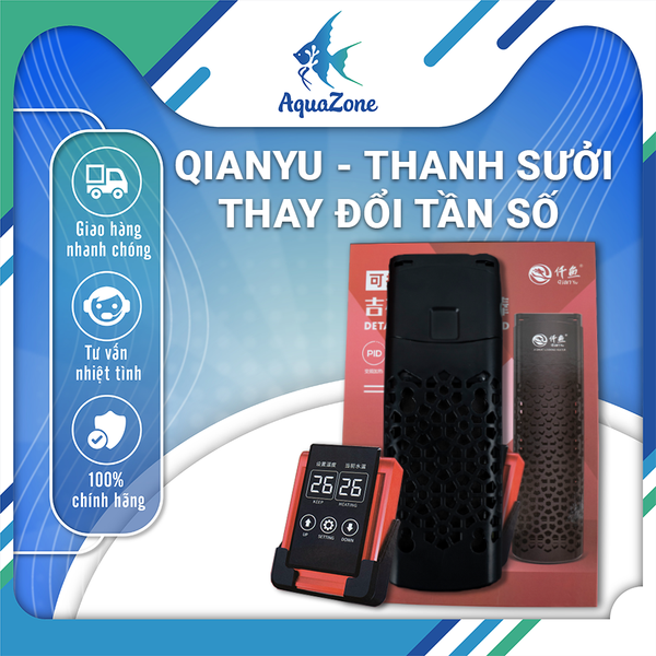 Sưởi Bể Cá QIANYU Thay Đổi Tần Số Có Bảng Điều Khiển Cảm Ứng 300w 500w 800w 1000w