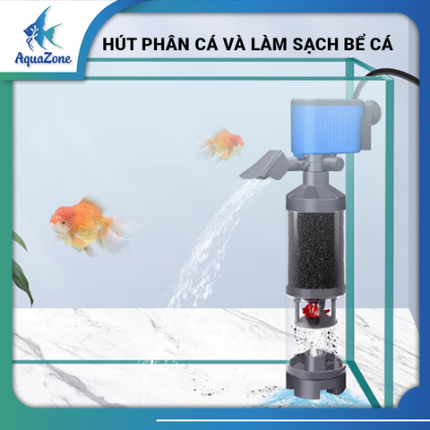 Máy lọc 5 trong 1 Kintons - Máy lọc tích hợp tạo sóng, cung cấp oxy, bơm, hút cặn hiệu quả