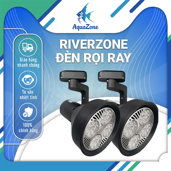 Đèn rọi ray Riverzone JL35W JL45W WRGB cho ánh sáng siêu thực, tự nhiên