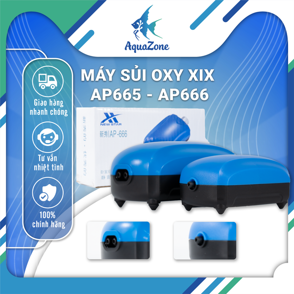 MÁY SỦI OXY XIX AP665 AP666 | Máy sủi siêu tốt