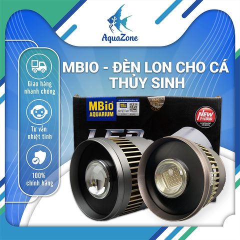 Đèn lon MBIO dành cho bể thủy sinh, bể cá đỏ cá không đỏ nước ánh sáng mạnh, siêu đẹp