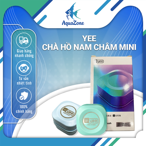 Chà hồ nam châm mini Yee, chà hồ siêu sạch, không trầy xước kính, tiện lợi