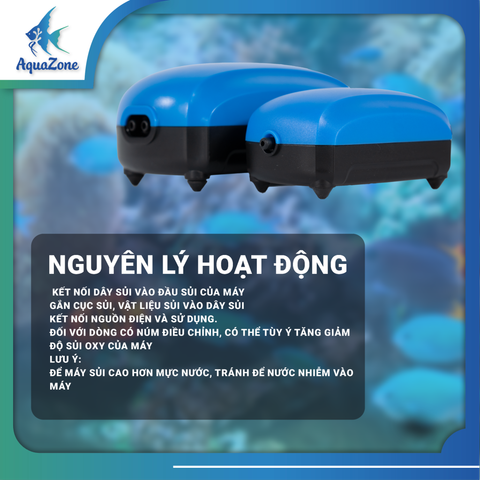 MÁY SỦI OXY XIX AP665 AP666 | Máy sủi siêu tốt