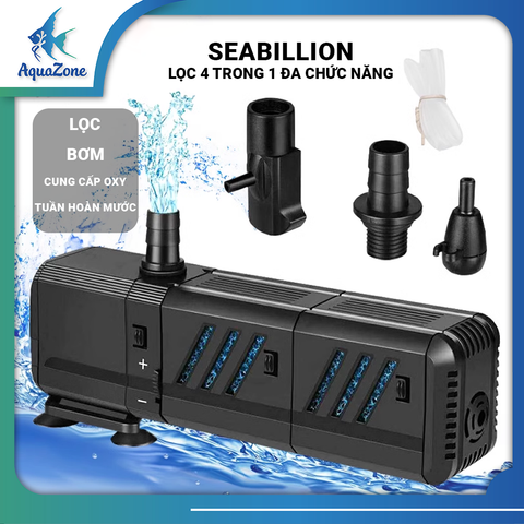 Lọc 4 trong 1 SEABILLION đa chức năng (lọc, bơm, tuần hoàn nước và cung cấp oxy)