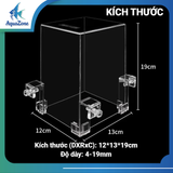 Bể cá úp ngược, hồ cá úp ngược trang trí, bể cá áp suất âm box acrylic Voonline