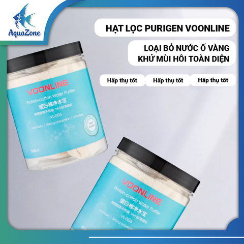 Hạt lọc Purigen Voonline cao cấp, làm trong nước, khử mùi hôi tanh hồ cá hiệu quả