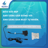 Đèn led máng bể cá Aqua Zonic ánh sáng trắng và RGB kích thước 36cm