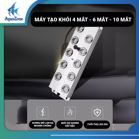 Máy Tạo Khói Bể Cá, Phun Sương 4 Mắt 6 Mắt 10 Mắt 12 Mắt