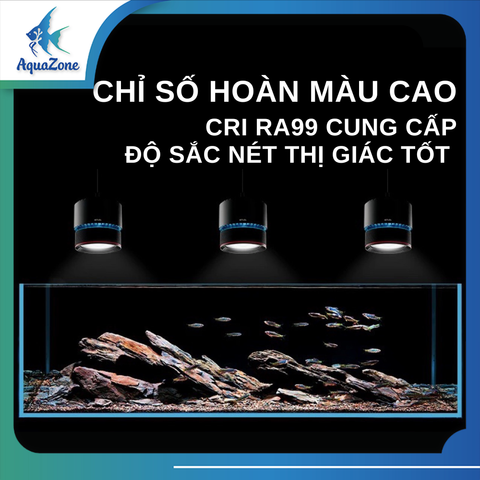 Đèn led lon Netlea AT7S, đèn led hệ RGB có cảm ứng, dùng app