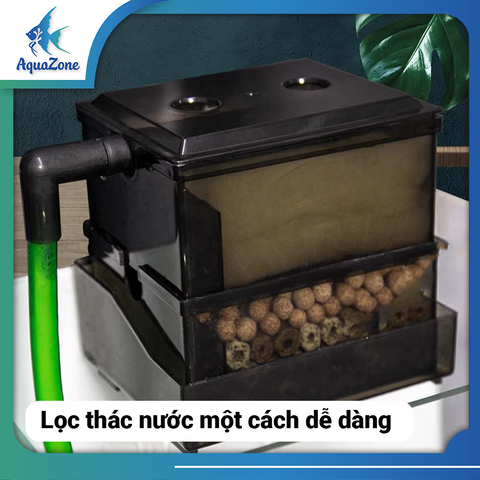 Hộp lọc dàn mưa Voonline cho bể cá 2 tầng 2 khay