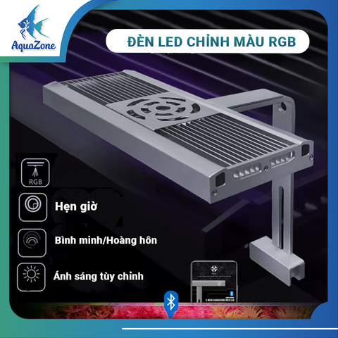 Đèn LED X MINI chỉnh màu RGB tạo môi trường phù hợp cho bể cá